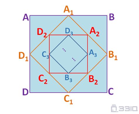 一个大正方形的中间有个小正方形