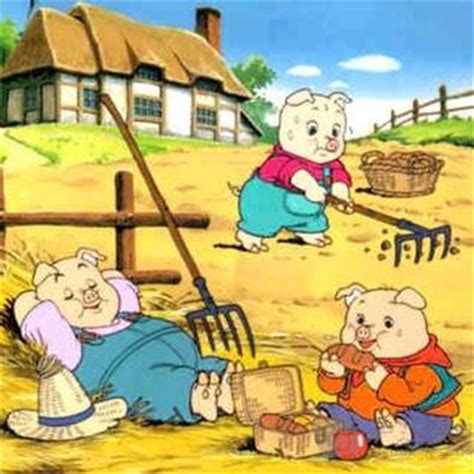 三只小猪盖房子故事告诉我们道理