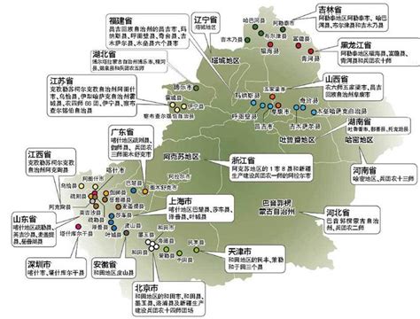 上海对口支援城市