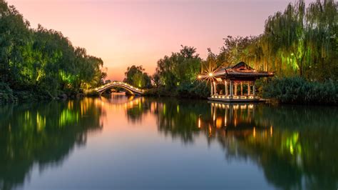 上海小桥流水照片