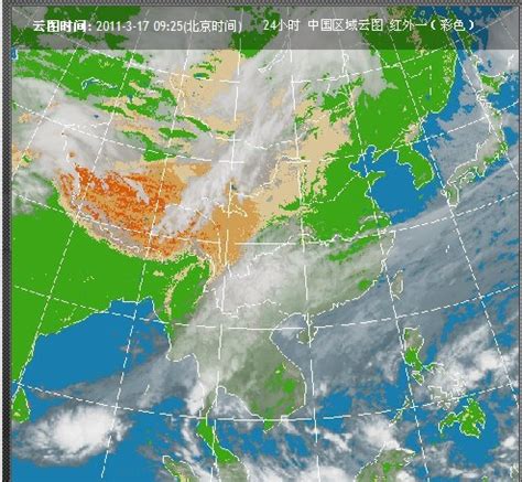 上海气象局卫星云图