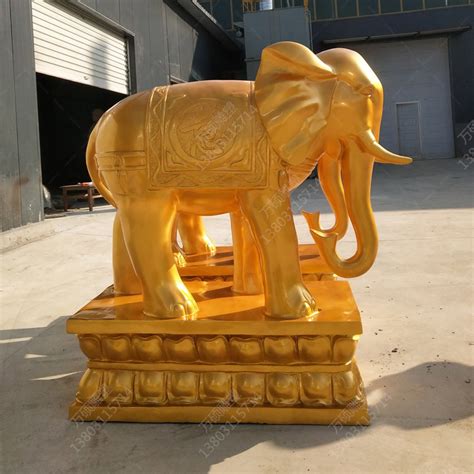 上海玻璃钢大象雕塑