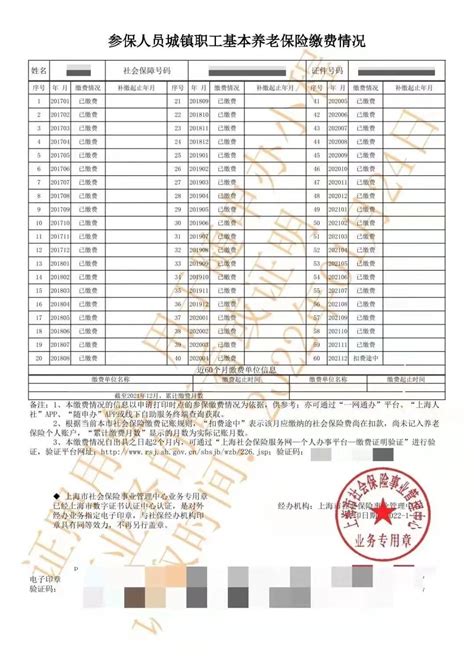 上海社保缴费记录显示欠缴