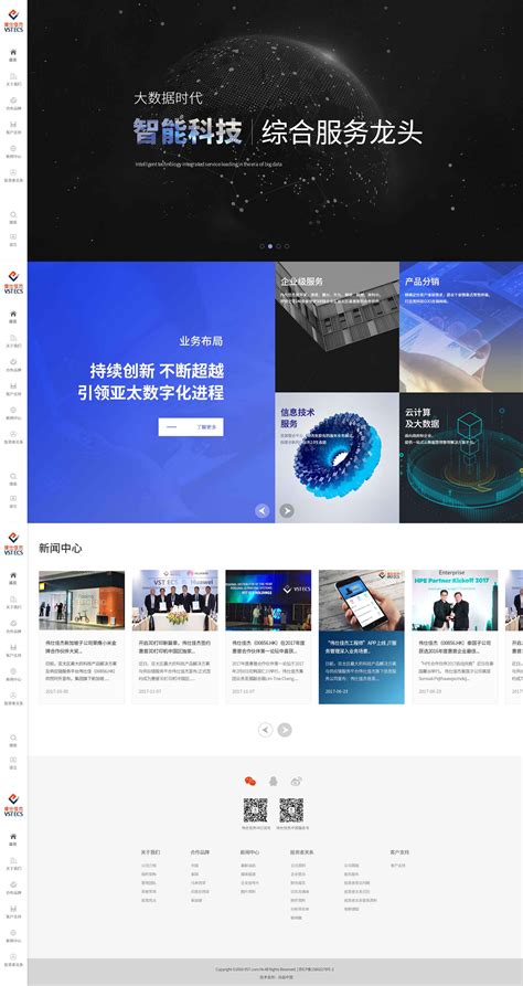 上海网站建设公司建站模板