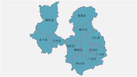 江西省上饶地图