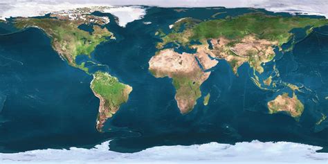 世界地图卫星地图