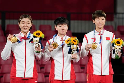 东京奥运会女乒团体4强名单