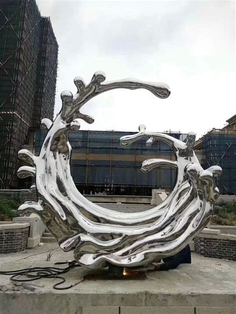 东营广场不锈钢雕塑生产