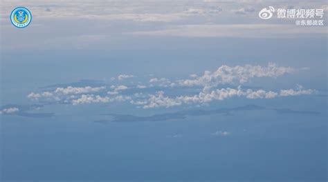 东部战区飞行员俯瞰澎湖列岛视频