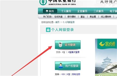 中国农业银行企业网上银行登录