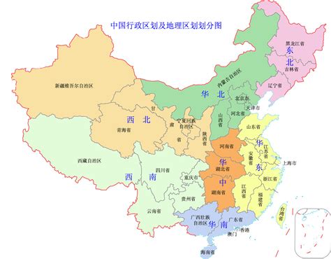 中国各个省份的面积
