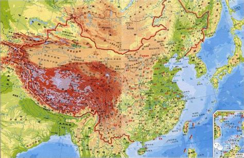 中国各地海拔最高的省份