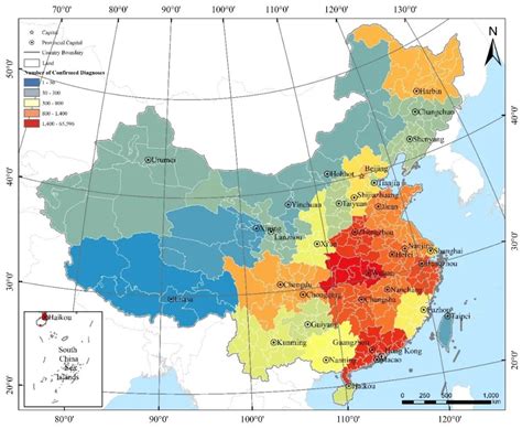 中国地图标准坐标和投影参数库