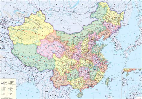 中国地图精确到县高清