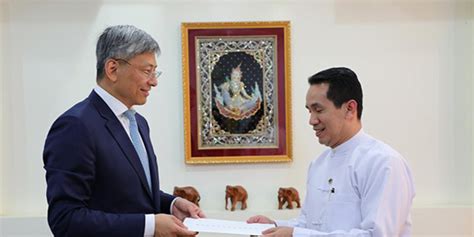 中国新任驻缅甸大使