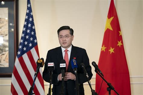 中国新任驻美大使抵美履新