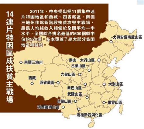 中国最穷100个县