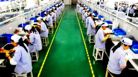 中国流水线工人工资