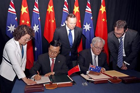 中国澳洲自由贸易协定