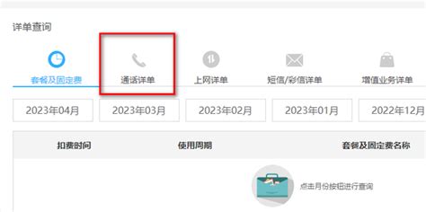 中国移动官网营业厅通话记录查询