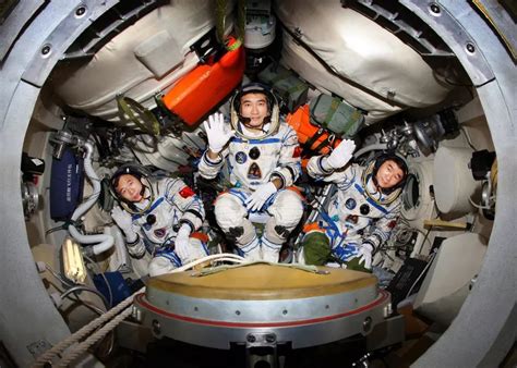 中国航天员上国际空间站