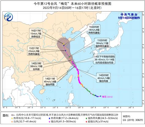 中央气象台台风网实时路径