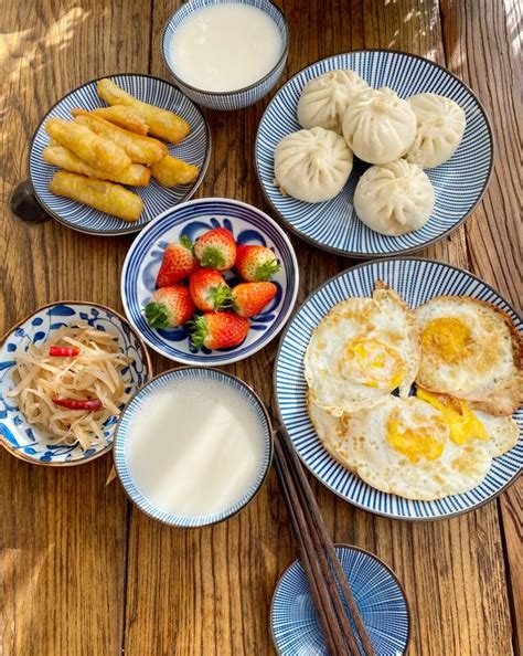 中式早餐图片真实
