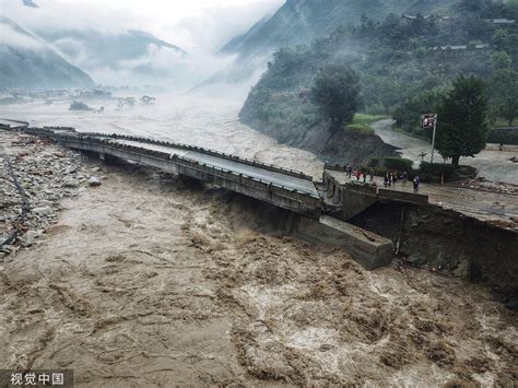 丹河峡谷洪灾视频