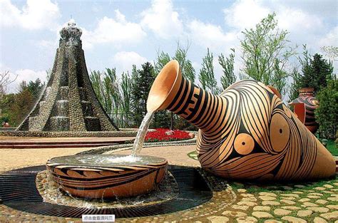 丽水公园景观陶瓷雕塑设计
