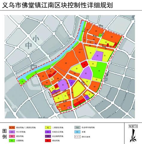 义乌街道规划图
