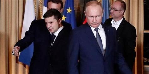乌克兰总统与普京图片