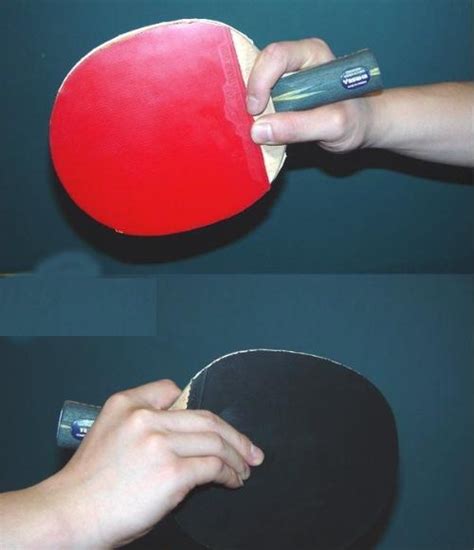 乒乓球握拍正确方法 直板
