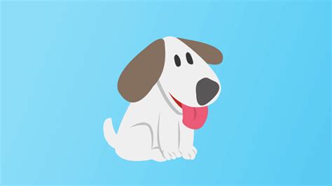 二维动画设计小狗