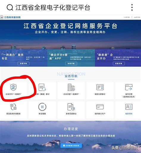 云南企业网上办理营业执照流程