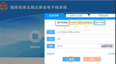云南电子税务局登录入口