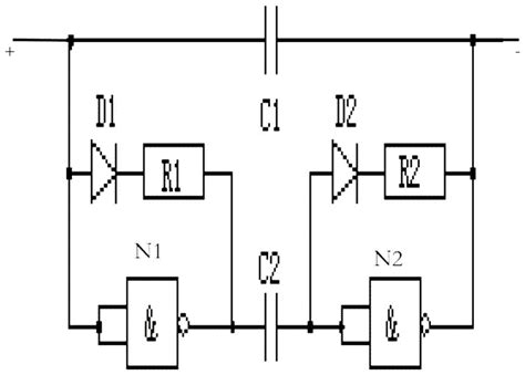 位移式电容传感器电路图