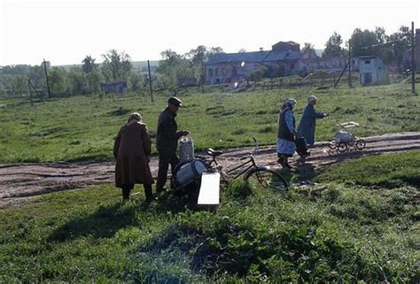 俄罗斯农村人生活图片