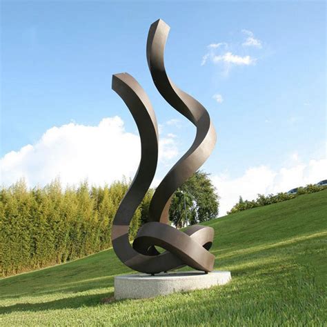 公园不锈钢抽象雕塑订做