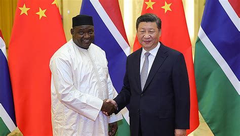 冈比亚总统扬言打中国