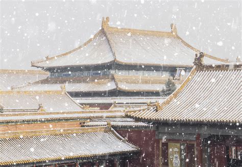 冬天的雪故宫真的很美