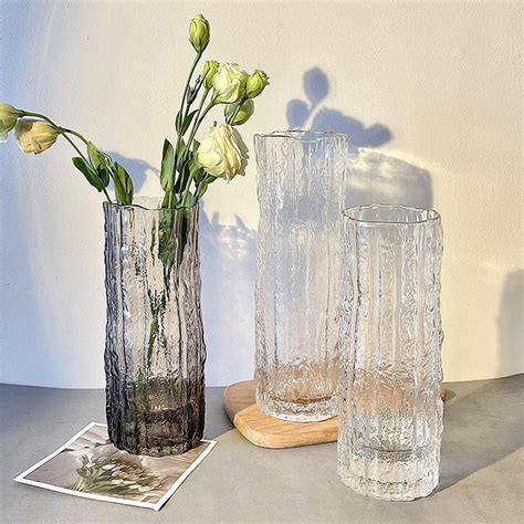 冰川炫彩玻璃花瓶