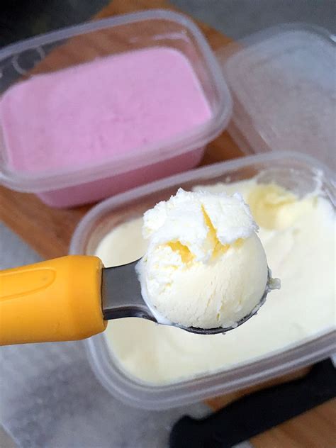 冰淇淋粉加淡奶油