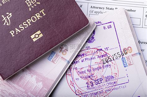 出国签证截图