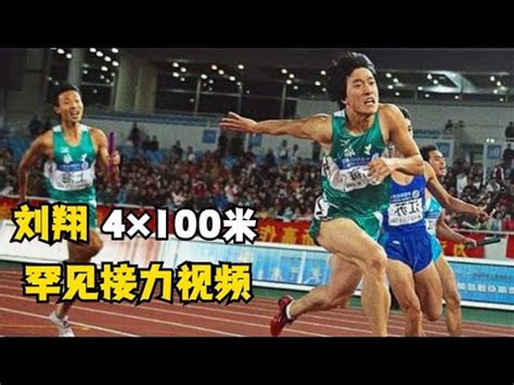 刘翔全运会4乘100视频
