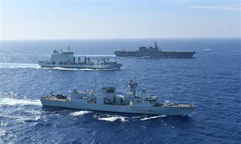 加拿大媒体谈中国军舰