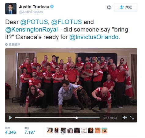 加拿大总理视察灾情