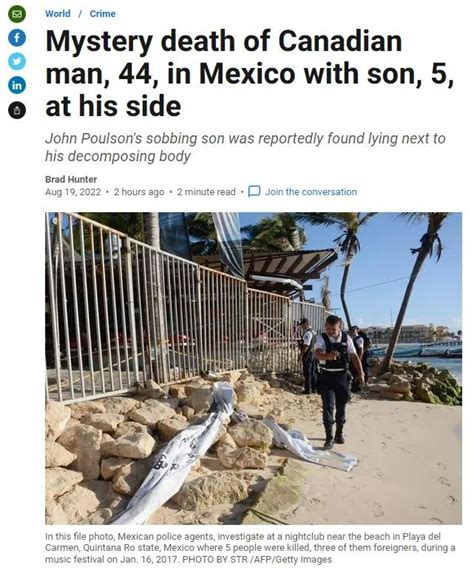 加拿大34岁男子死亡