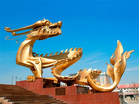 北京不锈钢龙雕塑工厂