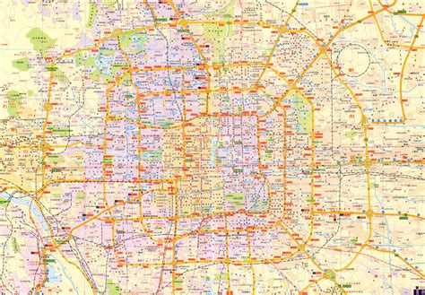 北京交通图高清大图