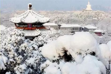 北京入冬以来的第一场雪
